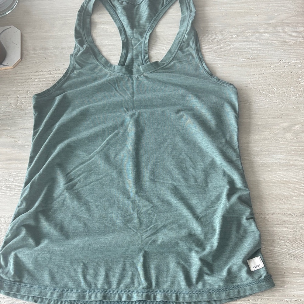 Vuori Seafoam Green Racerback Tank Top